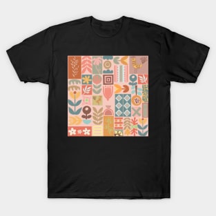 Folk Art seamless pattern T-Shirt